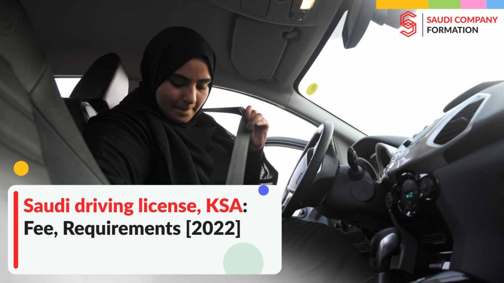 Saudi driving license fee in 2022