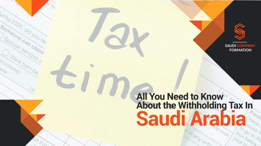withholding tax in Saudi Arabia